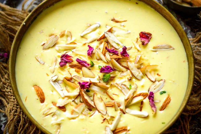 பாதாம் கீர் | Badam Kheer In Tamil | Badam Milk | Almond Milk | Kheer Recipes|